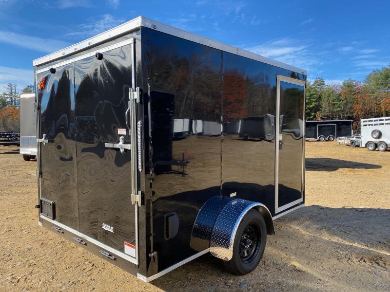 2024 Fast Cargo 7x10 Enclosed 3K Cargo Trailer w/Rear Ramp Door in ...
