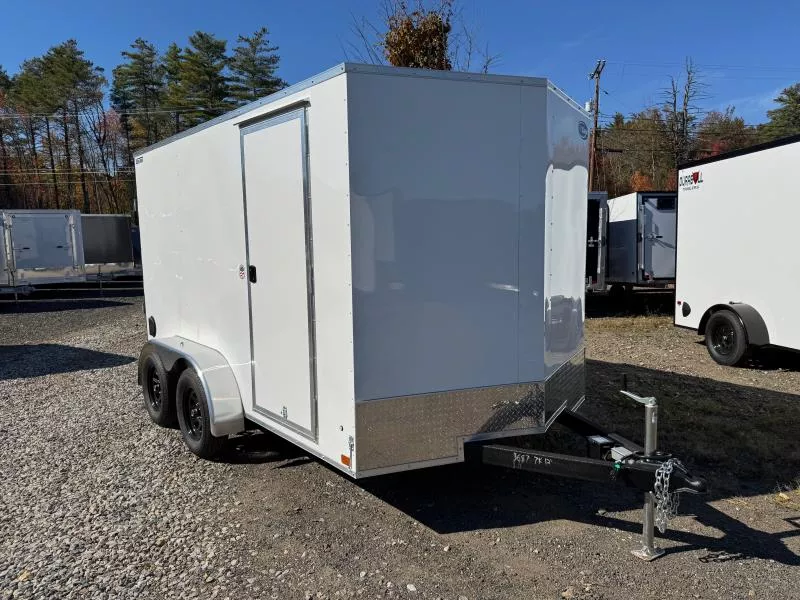 2026 ITI Cargo 7x12 Enclosed 7K Cargo Trailer w/Rear Ramp Door