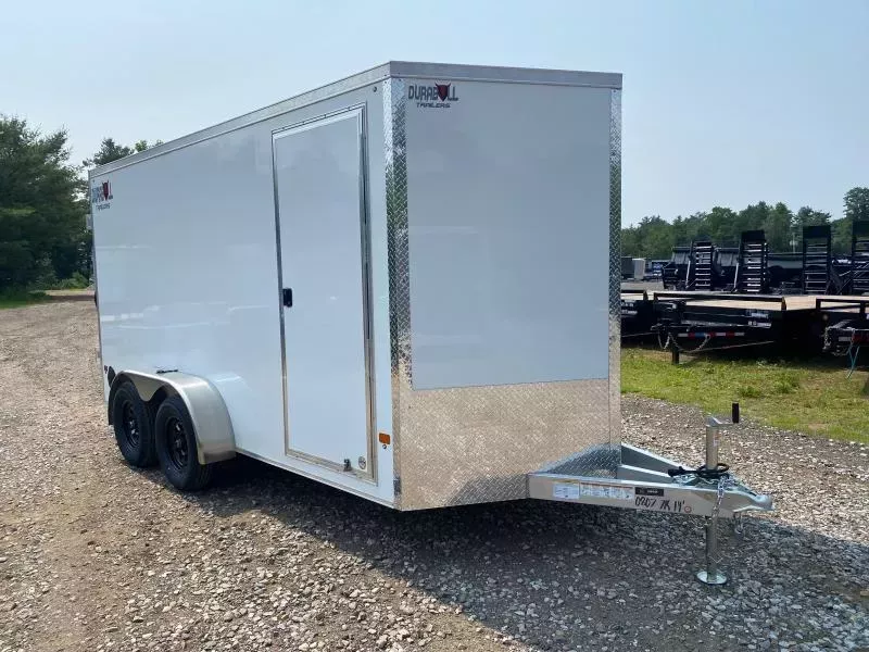 2026 Durabull Trailers 7x14 Aluminum 7K Enclosed Cargo Trailer w/Rear Double Barn Doors