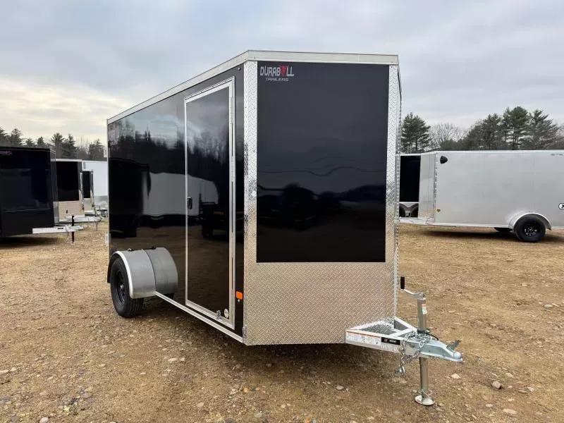 2026 Durabull Trailers 6x12 Aluminum Enclosed 3K Cargo Trailer w/Rear Double Barn Doors