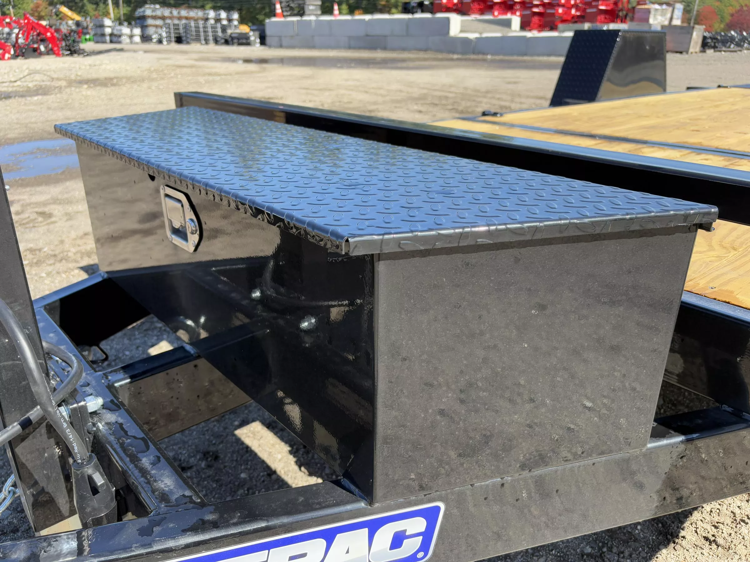 2026 Sure-Trac 6.5x12+4 Powder Coated 7.8K Single Axle Tilt