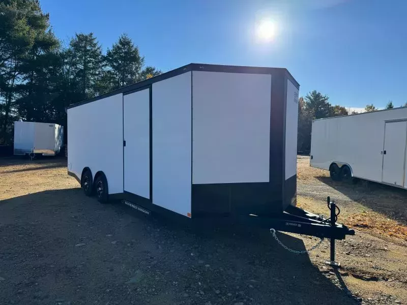 2026 Covered Wagon Trailers 8.5x24 Enclosed 10K Cargo Trailer w/PolyCore, Extra Height & Spoiler