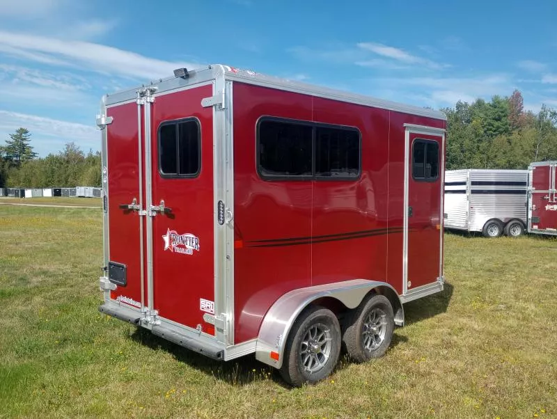 new Horse Trailers Frontier Trailers  for sale, in Manchester, ME Thumbnail 8