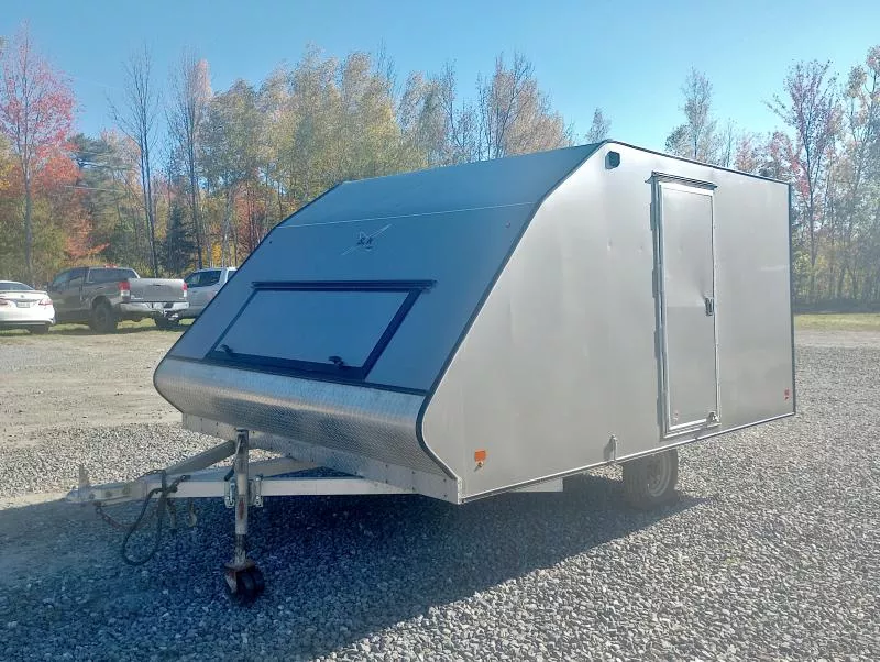 2018 Mission 101x12 Aluminum 2-Place Crossover w/Mats & Guides, Tapered Ramp