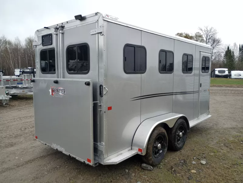 new Horse Trailers Frontier Trailers  for sale, in Manchester, ME Thumbnail 7