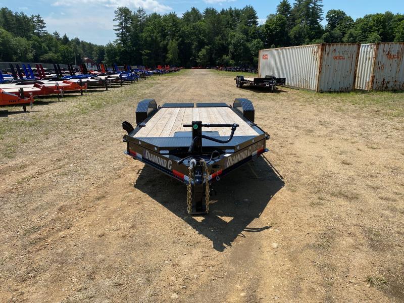2024 Diamond C Trailers 7x18 Powder Coated 14.9K Lowpro Equipment Trailer w/Full Width Ramps UV1Rcu3r8uhw