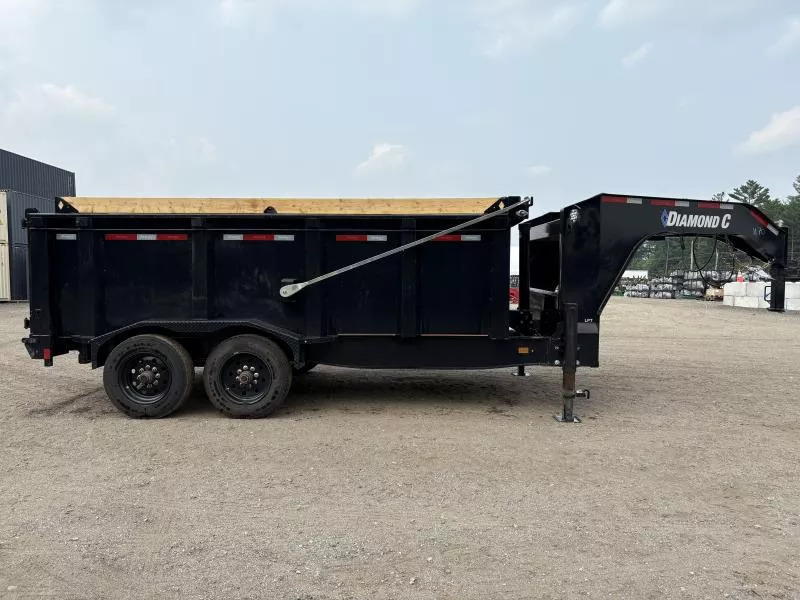 used Dump Trailers Diamond C Trailers  for sale, in Turner, ME Thumbnail 7