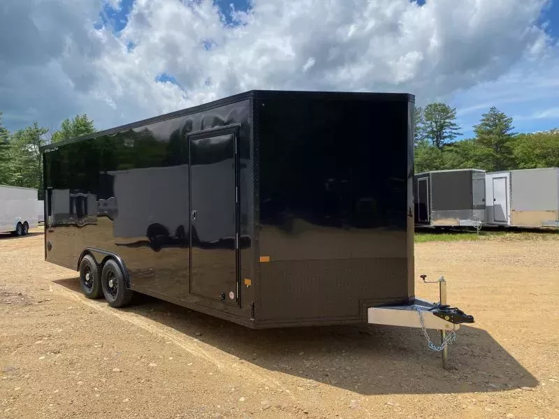 2026 Stealth Trailers 8.5x20 Aluminum 10K Cargo Trailer w/Recessed Airline Track & Spoiler