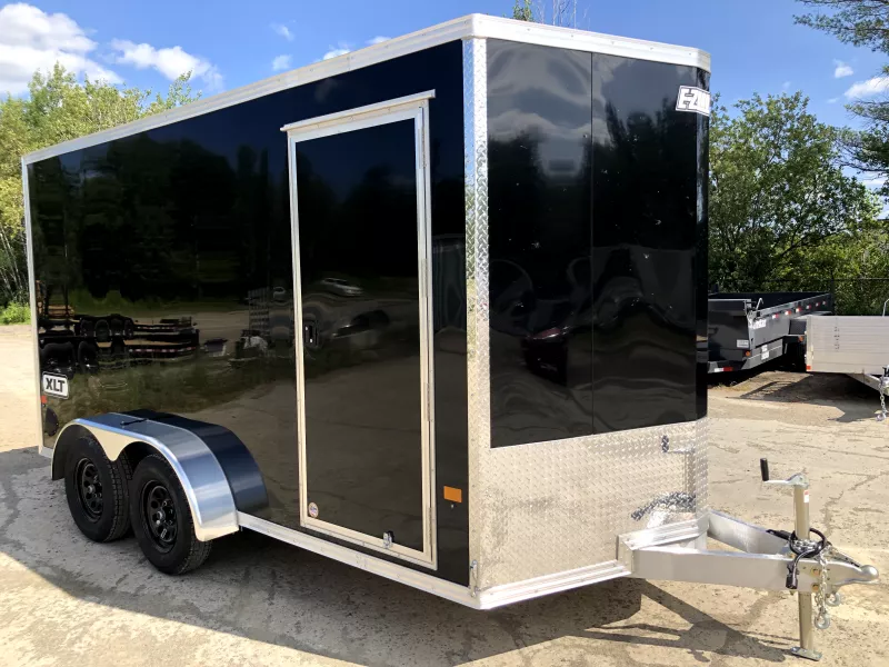 2026 E-Z Hauler 7x14 7K Aluminum Enclosed Cargo w/Spare Tire/Mount. 1587 lbs.