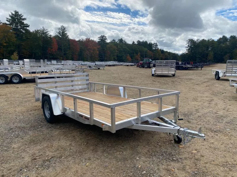 2026 Sport Haven 6x12 Aluminum Utility Trailer w/Bi-Fold Ramp