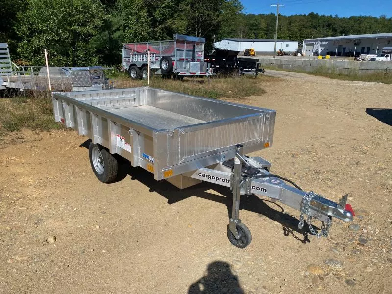 2025 CargoPro Trailers 4.5x8 Aluminum 3K Dump Trailer w/Ramp Kit