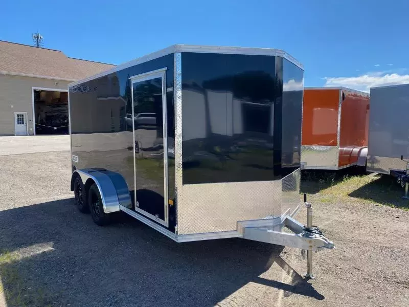 2026 Stealth Trailers XLT PRO 7x14 Aluminum Enclosed 7K Cargo Trailer w/Rear Ramp Door