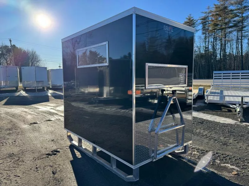 2026 Durabull Trailers 5x8 All Aluminum Insulated Ice Shack w/Finished Interior