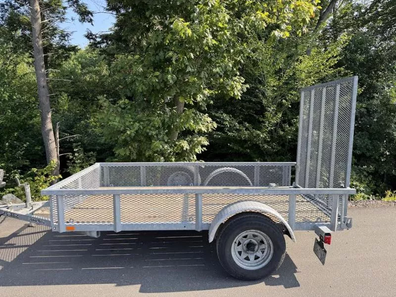 2018 Load Rite 5x10 Galvanized Utility Trailer w/Rear Ramp Gate 