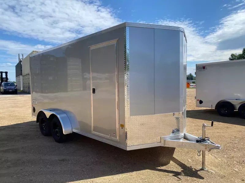 2026 Stealth Trailers XLT PRO 7x16 Aluminum Enclosed 7K Cargo Trailer w/Extra Height & Ramp Door
