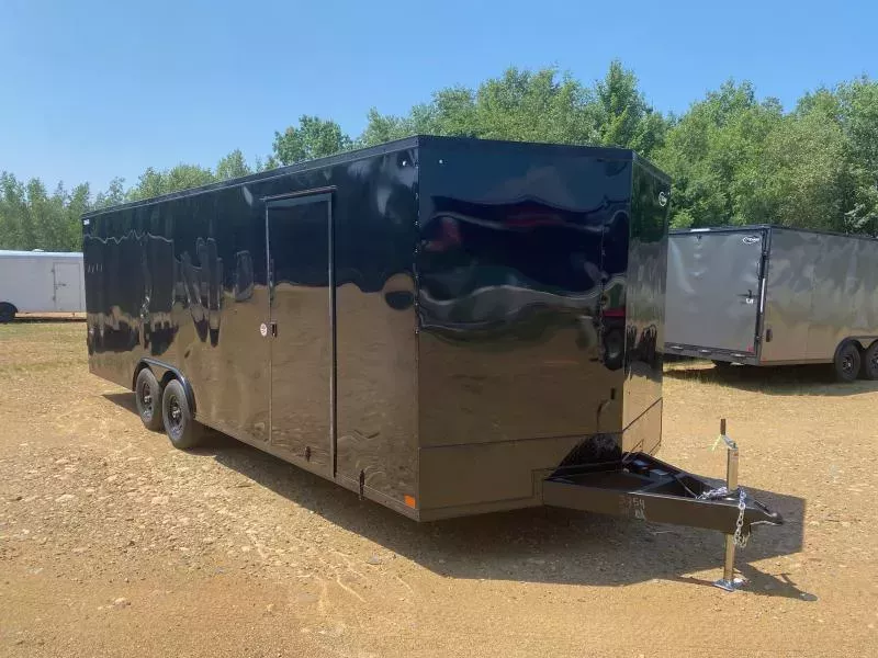 2026 ITI Cargo 8.5x24 Enclosed 10K Car Hauler w/Blackout Package & Ramp Door