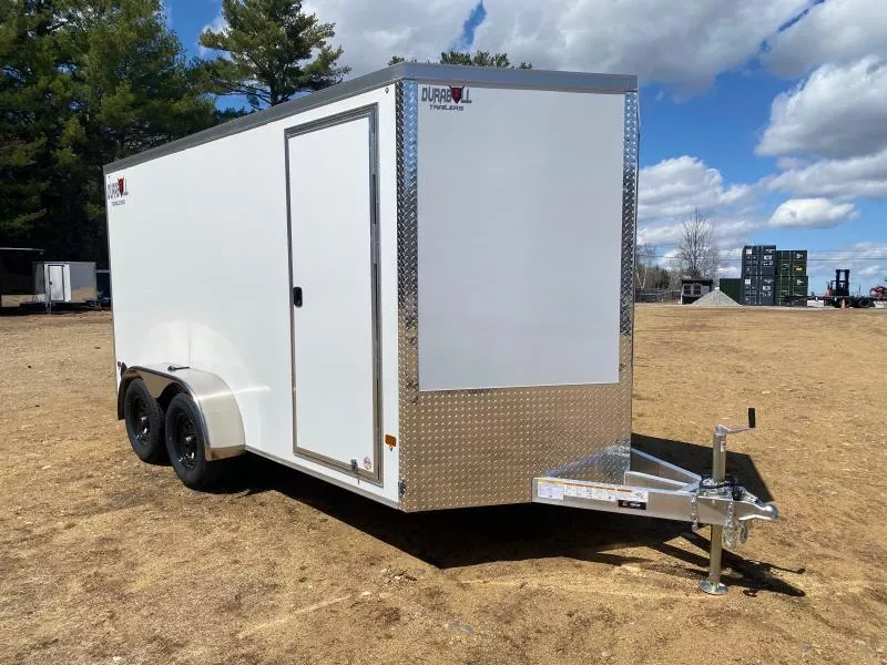 2026 Durabull Trailers 7x14 Aluminum 7K Enclosed Cargo Trailer w/Spring Assist Ramp Door