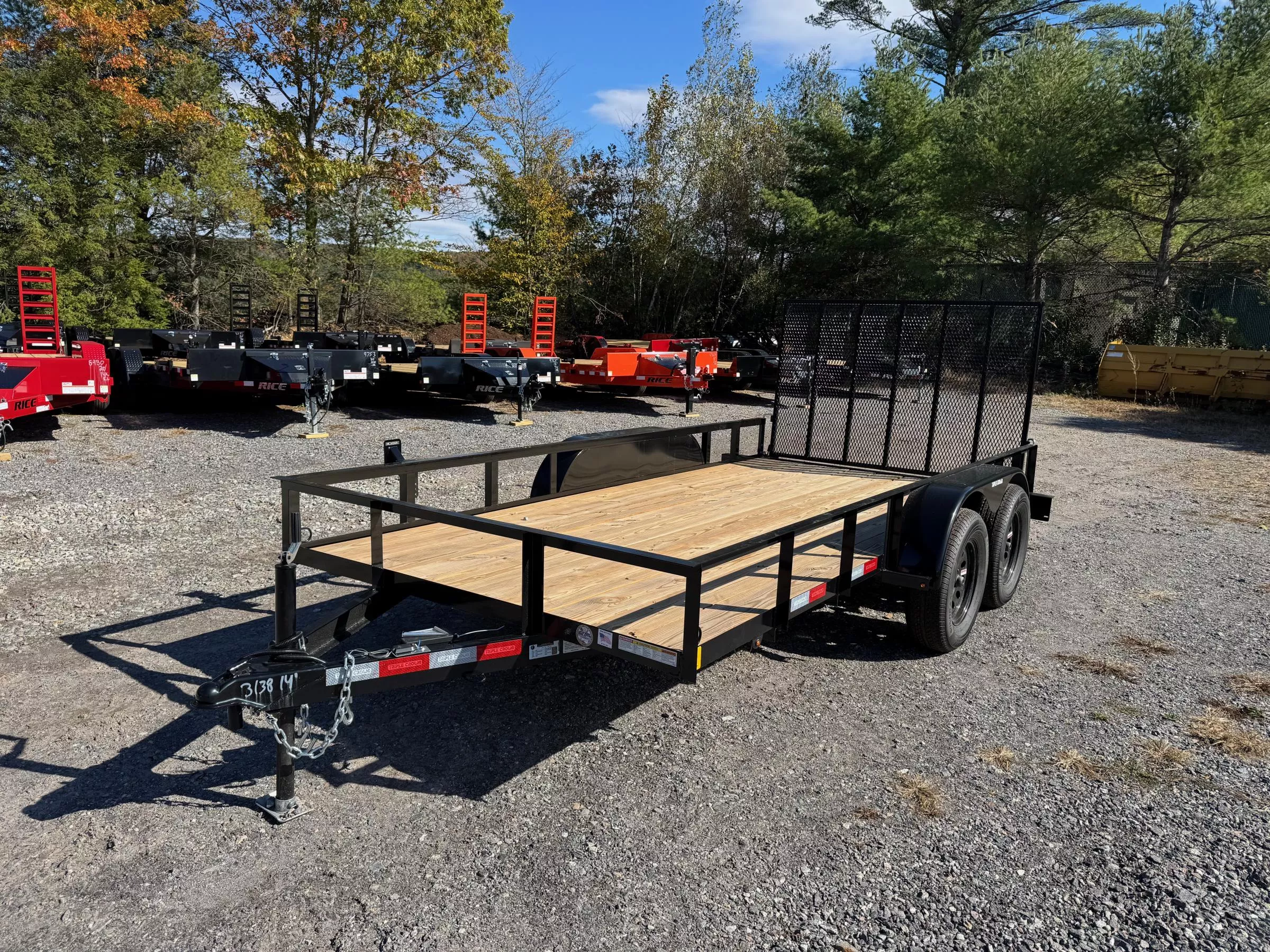 2025 Triple Crown Trailers 6x14 Powder Coated 6K Utility