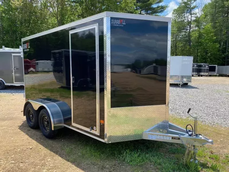 2026 Durabull Trailers 7x12 Aluminum 7K Enclosed Cargo Trailer w/Rear Double Barn Doors