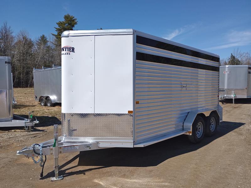 new Horse Trailers Frontier Trailers  for sale, in Manchester, ME Thumbnail 4