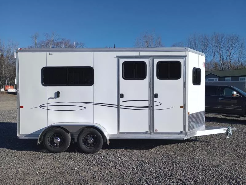 new Horse Trailers Frontier Trailers  for sale, in Manchester, ME Thumbnail 9