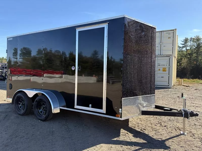 2026 ITI Cargo 7x14 Enclosed Cargo Trailer w/Spring Assist Rear Ramp 