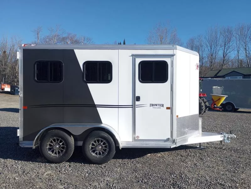 new Horse Trailers Frontier Trailers  for sale, in Manchester, ME Thumbnail 9