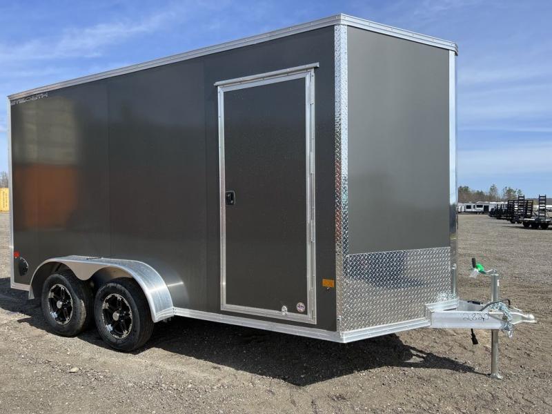 2023 Stealth Trailers 7x14 Aluminum Enclosed Cargo Trailer w/Extra Height & PolyCOR Exterior