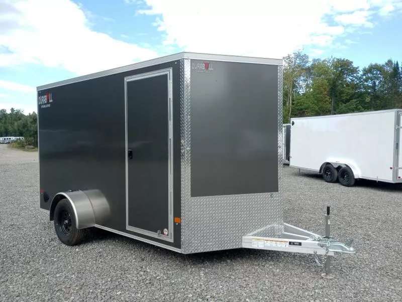 2025 Durabull Trailers 7x12 Aluminum Enclosed Cargo w/Spring Assist Ramp Door