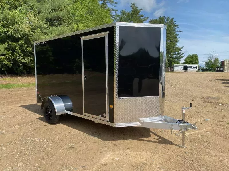2026 Stealth 6x12 Aluminum 3K Enclosed Cargo Trailer w/Extra Height & Ramp Door