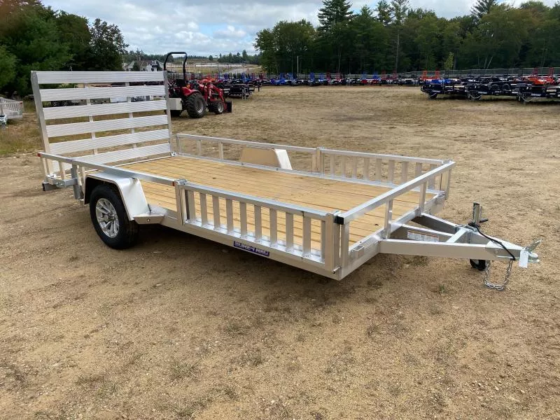 2025 Sure-Trac 7x14 Aluminum 3K ATV/Utility Trailer w/Side Storing Ramps