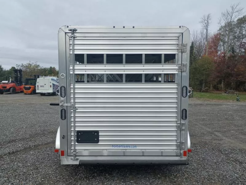 new Horse Trailers Frontier Trailers  for sale, in Manchester, ME Thumbnail 7