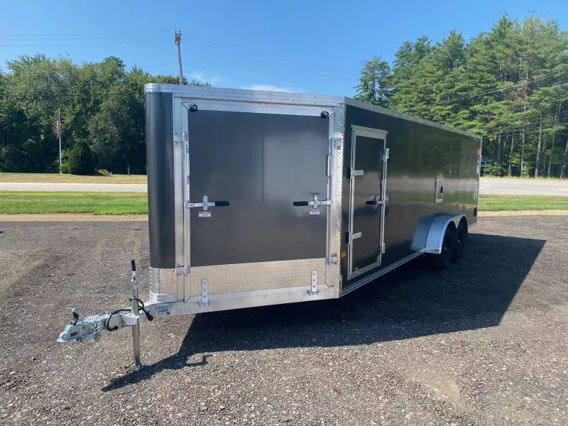 2026 Stealth Trailers 7x22+4.5 XLT PRO Aluminum 3/4-Place Enclosed Snowmobile Trailer w/Fuel Door