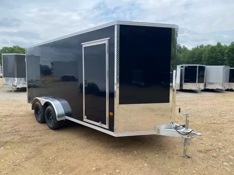 2026 Stealth 7x16 Aluminum 7K Enclosed Cargo Trailer w/Rear Barn Doors