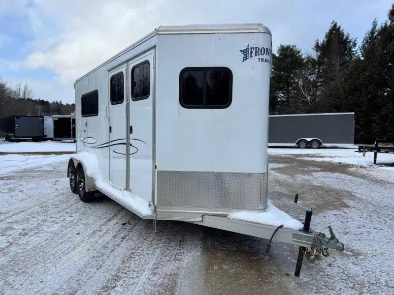 2019 Frontier Ambassador 67" Tack Lite 2-Horse Straight Load w/Front Tack Room & Aluminum Wheels