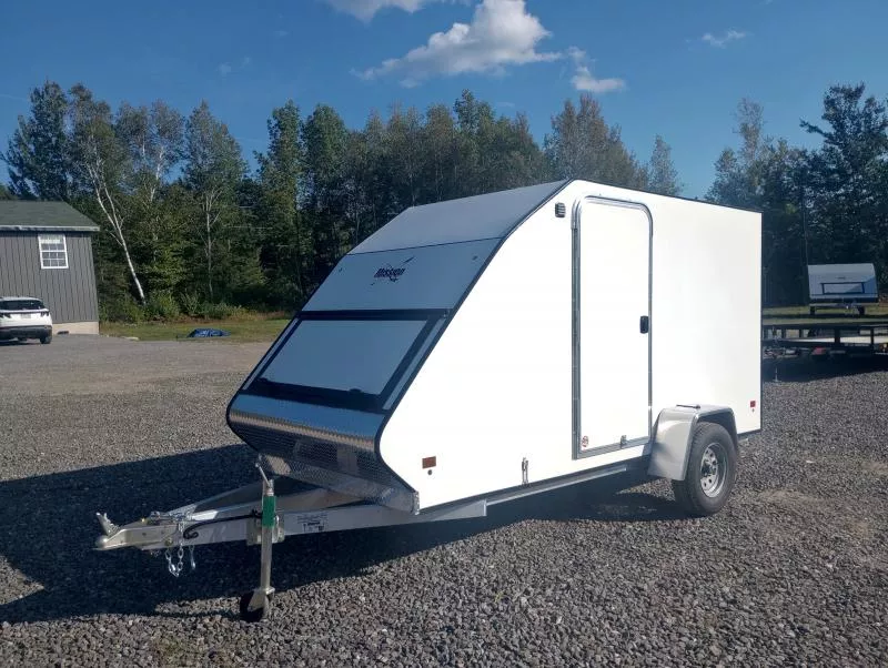 2026 Mission 60x12 Aluminum Single Place Crossover w/Tapered Ramp, Side Access Door