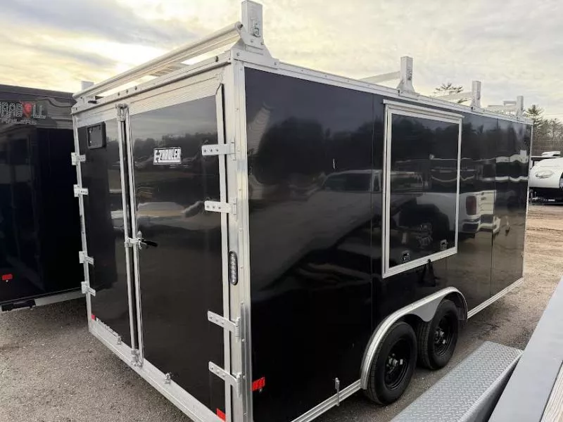 2023 E-Z Hauler 8.5x16 Aluminum Enclosed Cargo w/Contractor Package, Insulated Walls & Ceiling 