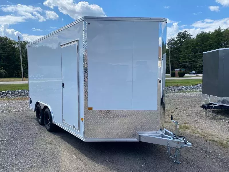 2026 Stealth Trailers 8.5x14 Aluminum 7K Cargo Trailer w/Extra Height & Cargo Package