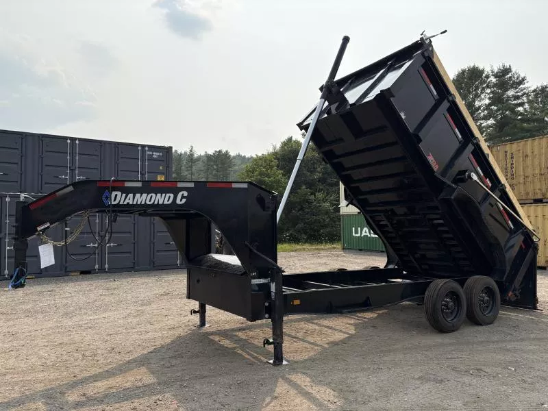used Dump Trailers Diamond C Trailers  for sale, in Turner, ME Thumbnail 2
