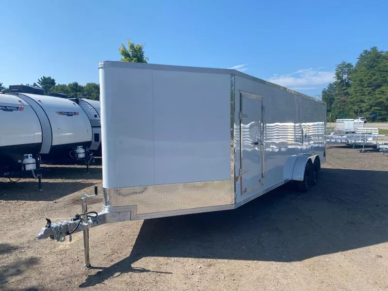 2026 Stealth Trailers 7x22+4.5 XLT PRO Aluminum 3/4-Place Enclosed Snowmobile Trailer w/Fuel Door