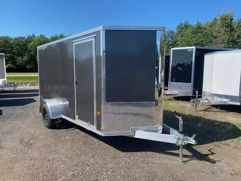 2026 Stealth 6x12 Aluminum 3K Enclosed Cargo Trailer w/Rear Ramp Door