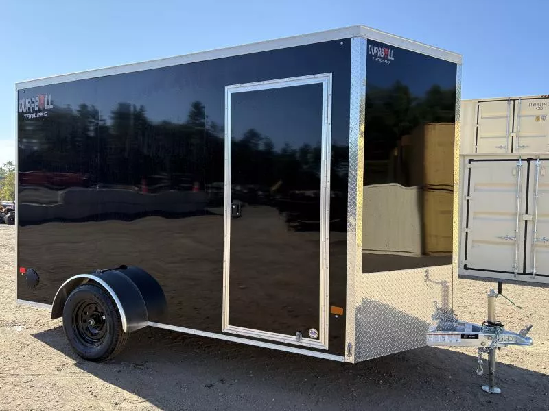 2026 Durabull Trailers 6X12 Aluminum Enclosed Cargo Trailer w/Extra Height 