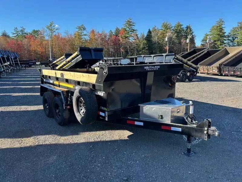 2026 Southland Trailers 6x12 11K Dump Trailer w/Tarp Kit & Ramps