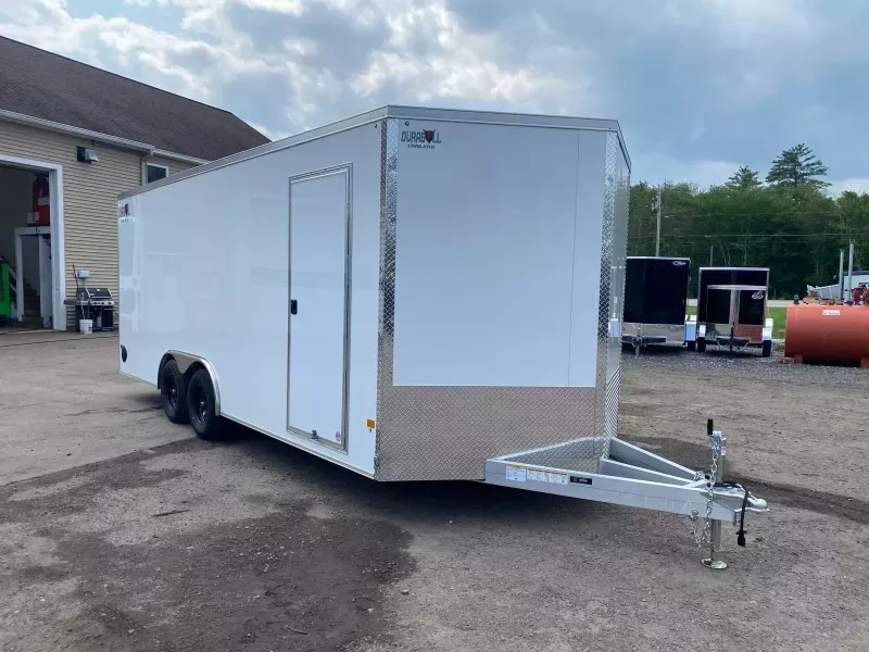 2026 Durabull Trailers 8.5x20 Aluminum Enclosed 7K Cargo Trailer w/Extra Height & Blackout PKG