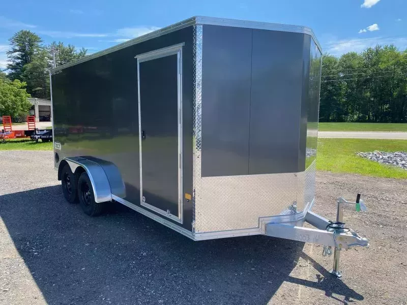 2026 Stealth Trailers XLT PRO 7x16 Aluminum Enclosed 7K Cargo Trailer w/Rear Ramp Door