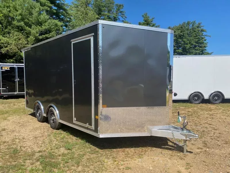 2026 Stealth Trailers 8.5x16 Aluminum 7K Enclosed Cargo/UTV Trailer w/Spoiler & Extra Height