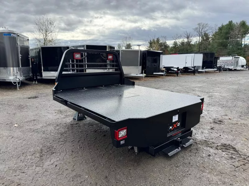 2026 NXG XFD Steel Deluxe Flatbed - 8'6" / Dual Rear Wheel / 56CA / Take Off
