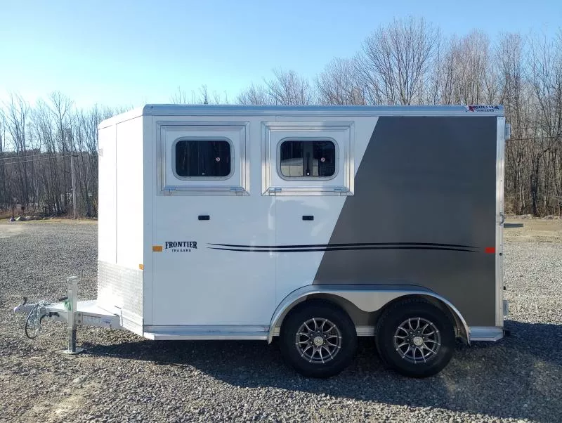 new Horse Trailers Frontier Trailers  for sale, in Manchester, ME Thumbnail 5