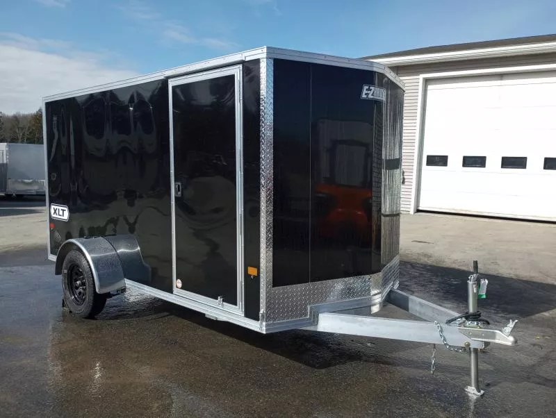 E-Z Hauler XLT 6x12 Pro Series Aluminum Enclosed Cargo w/Spring Assist Rear Ramp