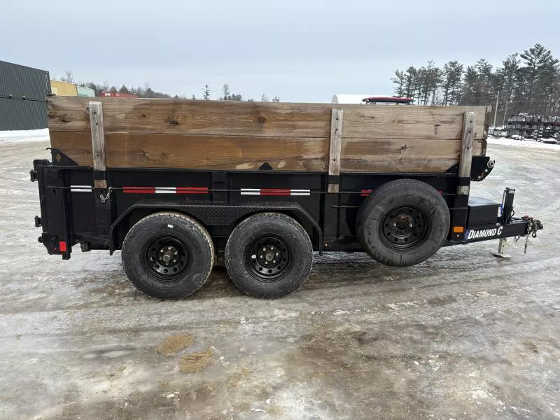 used Dump Trailers Diamond C Trailers  for sale, in Turner, ME Thumbnail 3